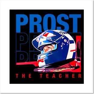 Alain Prost Legend Retro Posters and Art